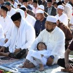 Pj Bupati Aceh Besar Sholat Ied di Kota Jantho