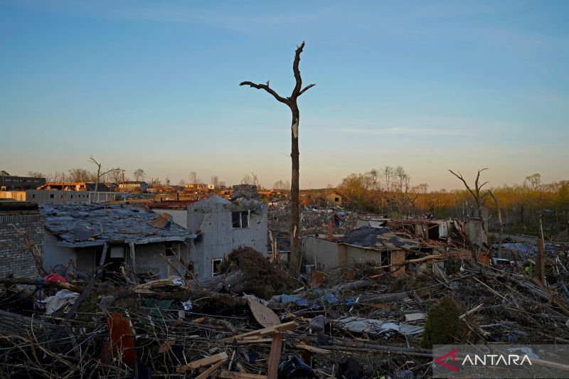 Tornado tewaskan 26 orang di Amerika Serikat