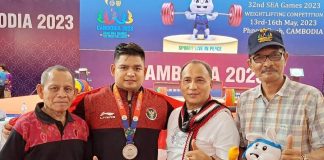 Lifter Aceh rebut dua medali di SEA Games Kamboja