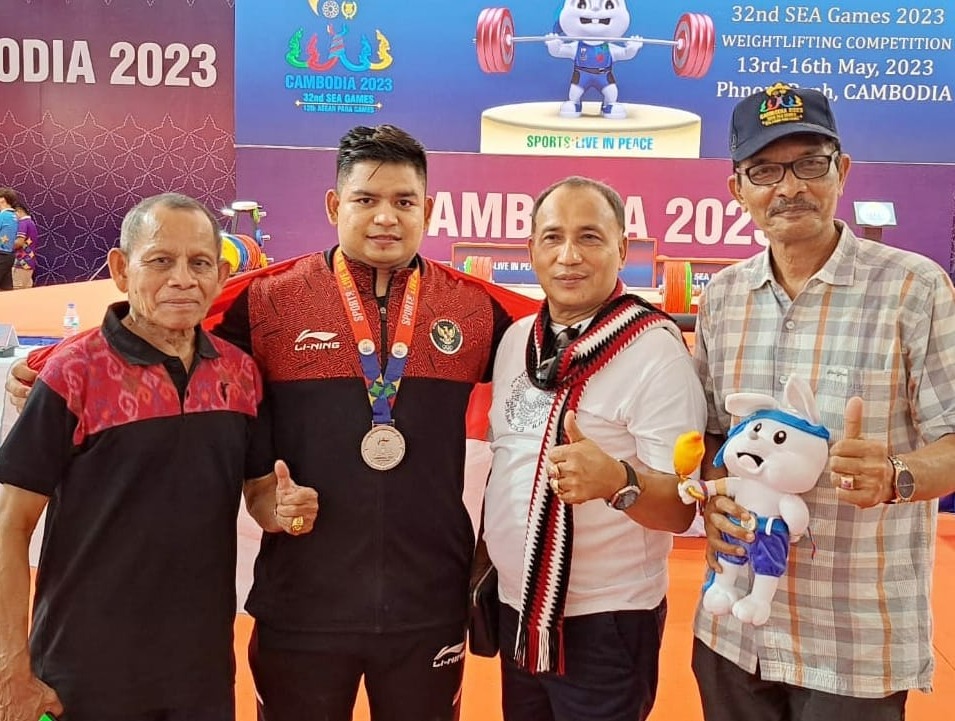 Lifter Aceh rebut dua medali di SEA Games Kamboja