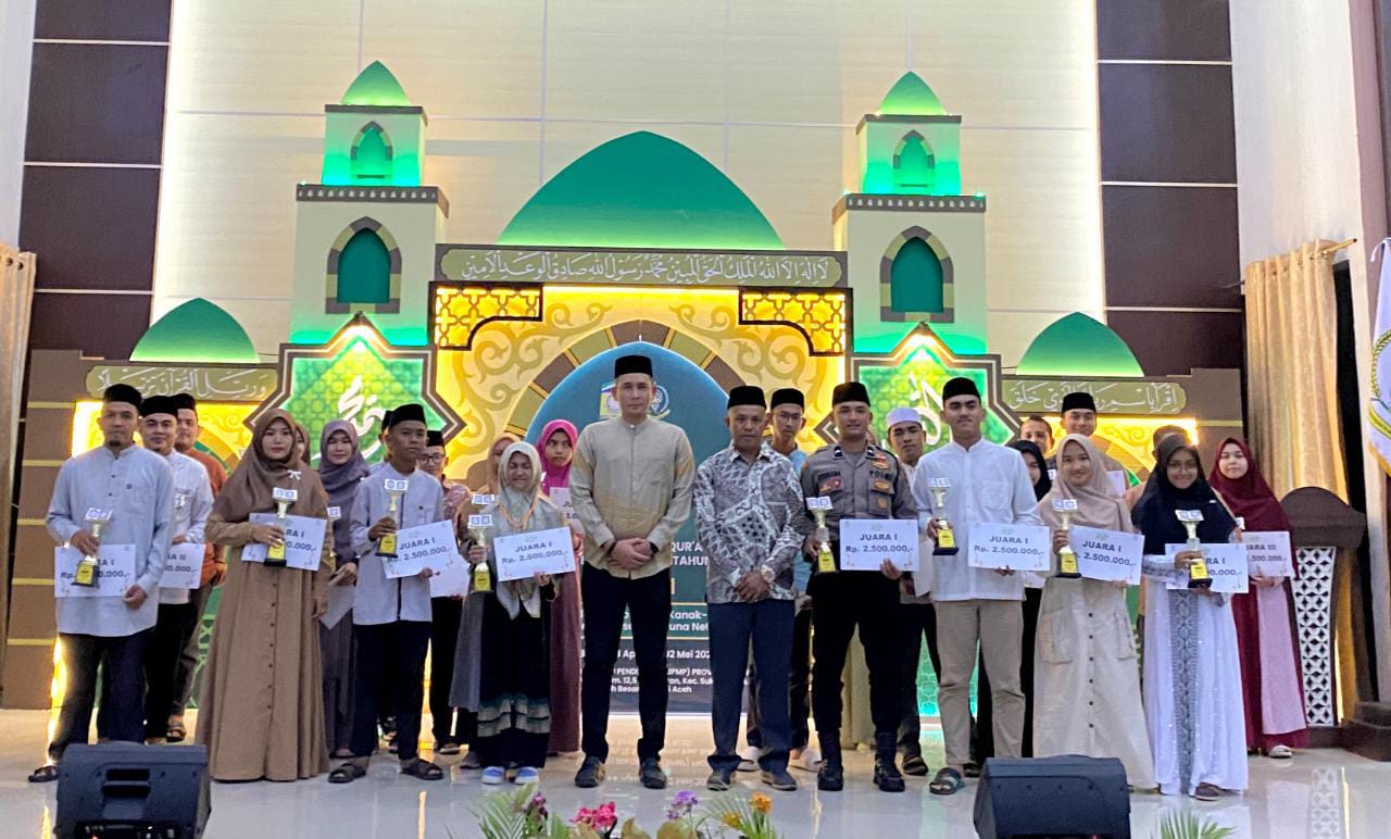 16 santri dayah Insan Qurani raih juara STQ Aceh Besar 2023