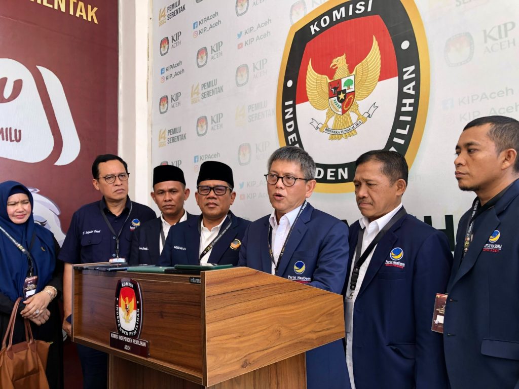 NasDem target 15 kursi di DPR Aceh, Taufiqulhadi pastikan tak ada lulusan Paket C