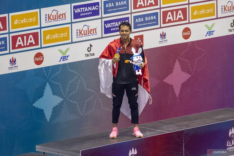 Raih 16 emas, Indonesia peringkat 3 perolehan sementara medali di SEA Games 2023 Kamboja
