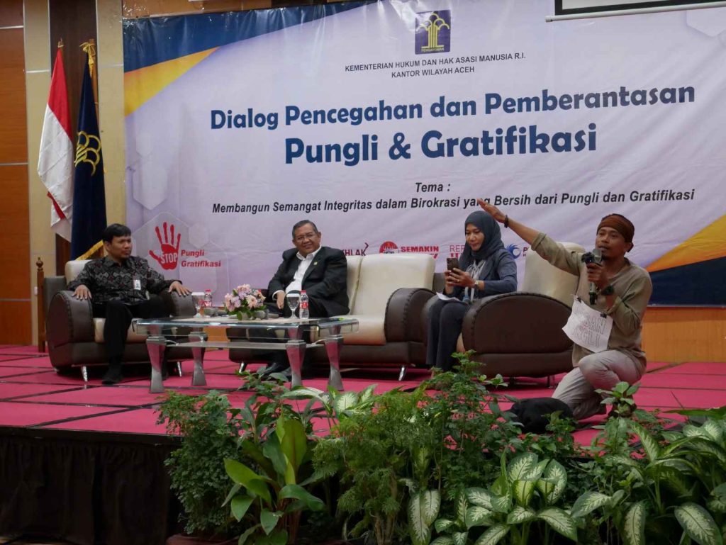Libatkan KPK dan akademisi, Kemenkumham Aceh bahas pencegahan pungli dan gratifikasi