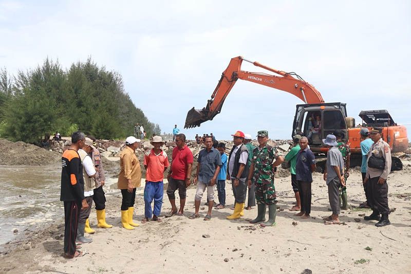 Pemerintah pusat bangun tanggul pencegah banjir di Aceh Selatan