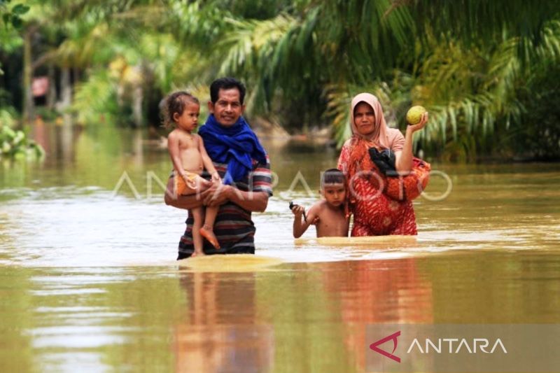 Ribuan warga terdampak banjir di Aceh Barat
