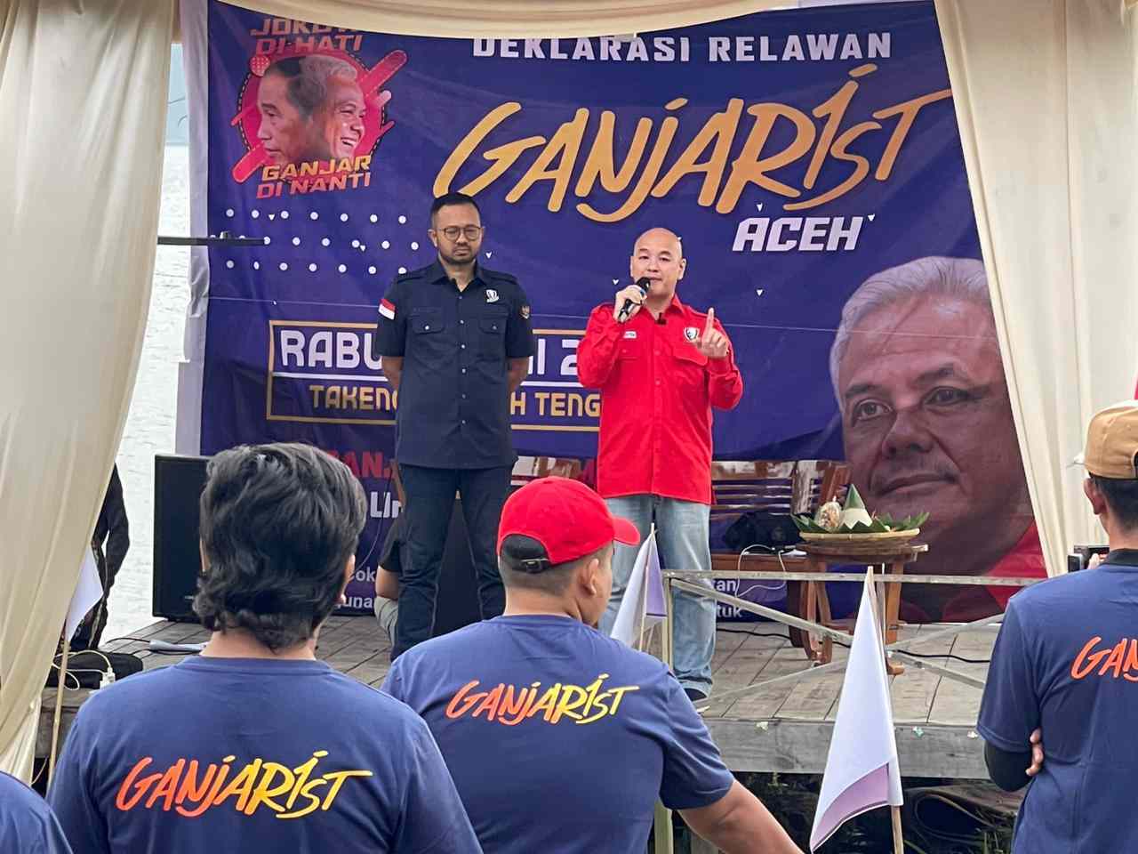 Deklarasi di Kampung Jokowi, Ganjarist Aceh siap menangkan Ganjar sebagai presiden