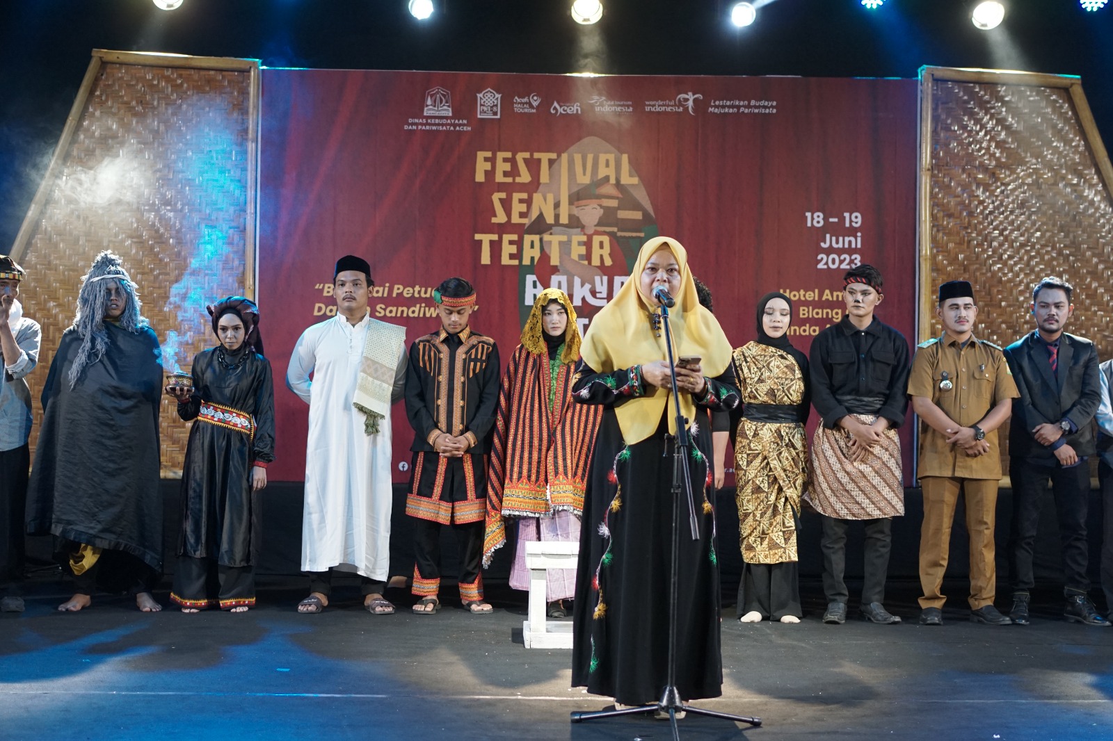 Disbudpar Aceh sebut seni teater berperan menjaga kelestarian budaya