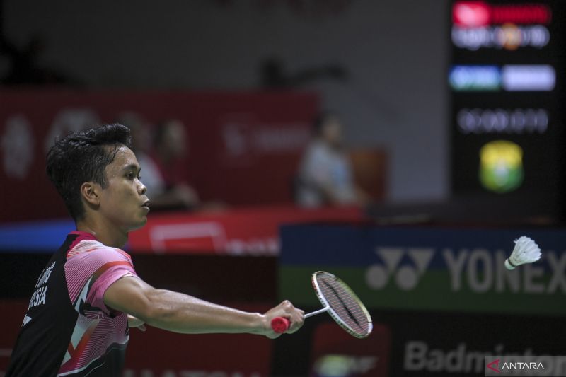 Anthony Ginting juarai Singapore Open 2023