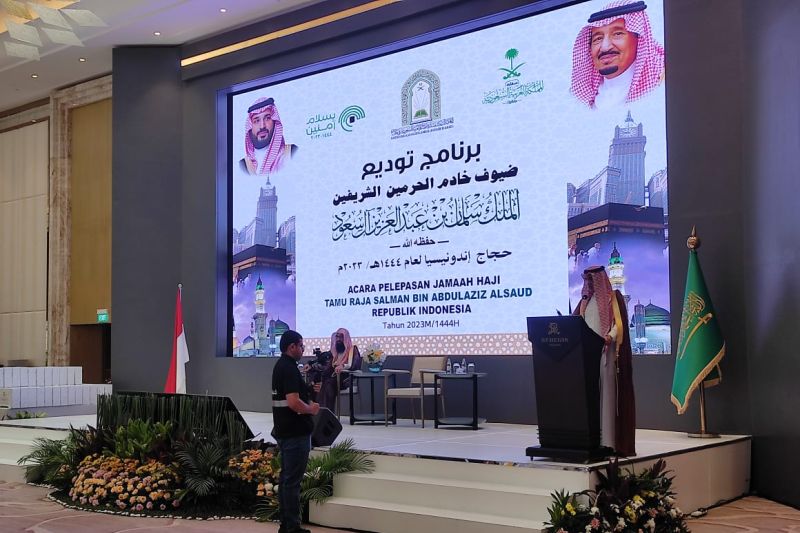 50 warga Indonesia dapat undangan haji dari Raja Salman, secara resmi diberangkatkan Dubes Arab Saudi