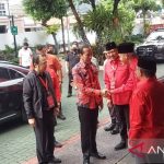 Presiden RI Joko Widodo hadiri Rakernas PDIP di Jakarta
