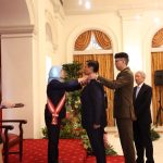 Presiden Singapura beri penghargaan Bintang kehormatan Darjah Utama Bakti Cemerlang kepada Luhut Binsar Panjaitan