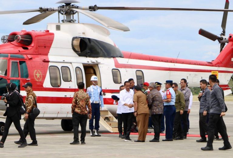 Pulang ke Jakarta, Presiden RI diantar Pj Bupati Aceh Besar dan Pj Gubernur Achmad Marzuki