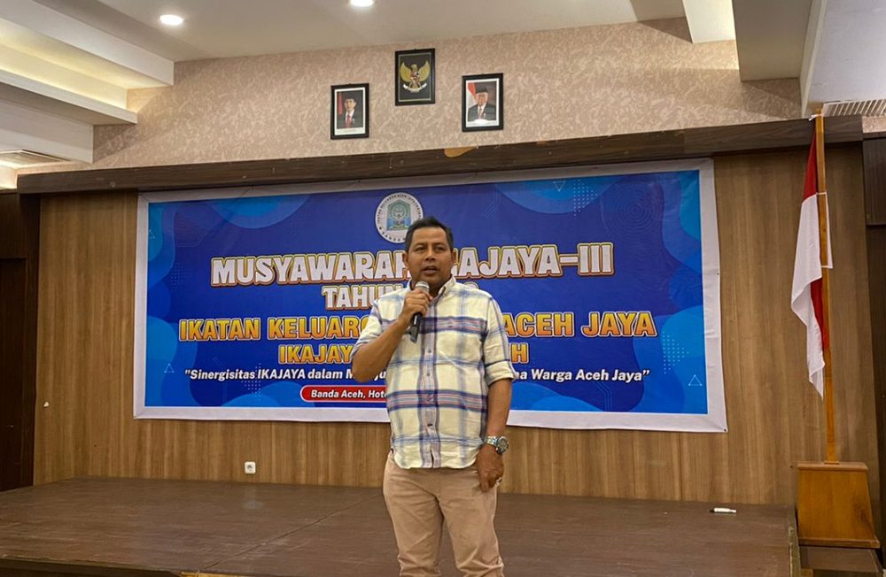 Amal Hasan terpilih sebagai Ketua Ikatan Keluarga Aceh Jaya