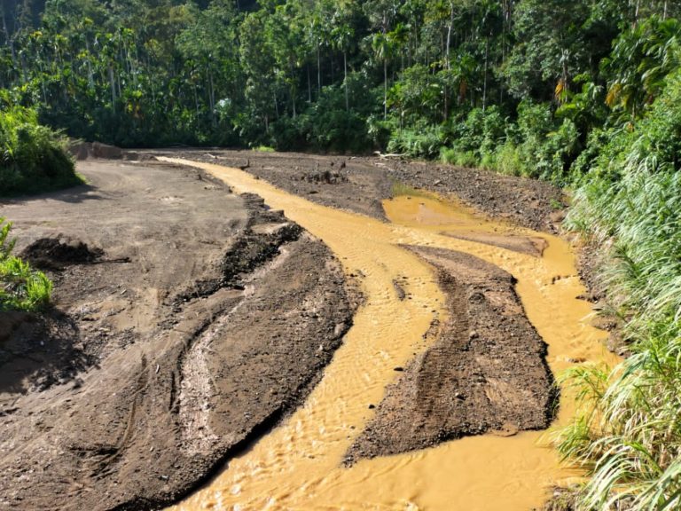 Aparat penegak hukum diminta telusuri penyebab Sungai Menggamat keruh