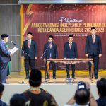 Anggota KIP Banda Aceh dilantik