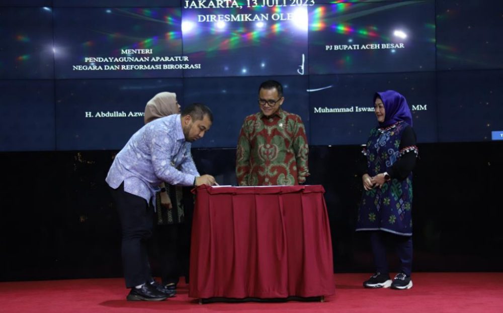 Mal Pelayanan Publik Aceh Besar diresmikan Menpan-RB