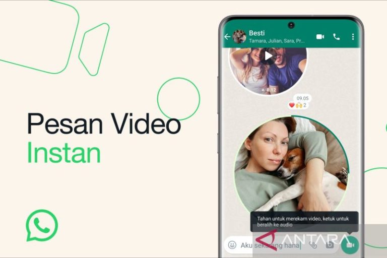 WhatsApp tambah fitur layanan pesan video instan