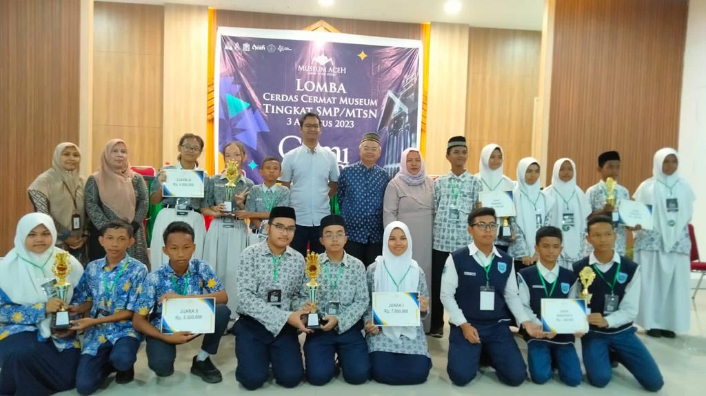 MTsN 1 Banda Aceh melaju ke nasional lomba cerdas cermat museum