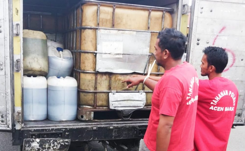 Polres Aceh Barat tangkap penjual BBM ilegal