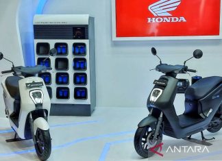 Honda perkenalkan motor listrik seharga Rp40 jutaan
