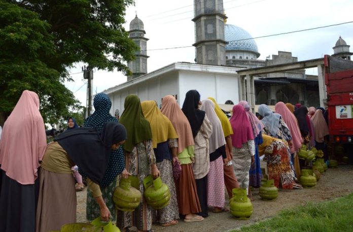 Peringati HUT Damai Aceh ke-18, Pemkab Aceh Besar gelar pasar murah di Indrapuri