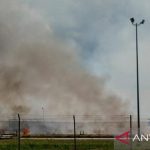 Area PT PGE di Aceh Utara terbakar