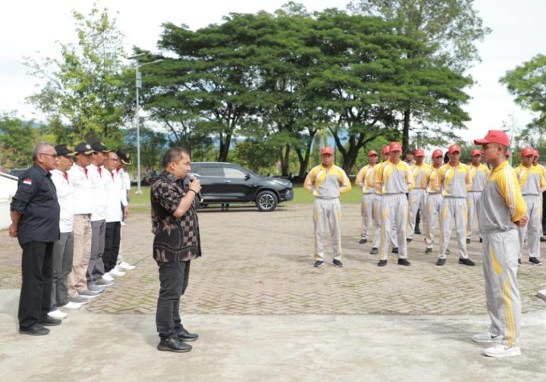 Pj Muhammad Iswanto semangati tim Paskibra Aceh Besar