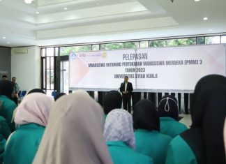 Rektor USK lepas 288 mahasiswa ikuti program pertukaran belajar di 61 kampus di Indonesia