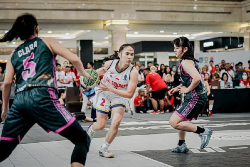 Tim Basket 3x3 Putri asal Jogya, Jawa Timur dan DKI Jakarta dan Bali pastikan lolos PON Aceh-Sumut 2024