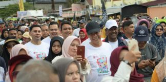 Pj Gubernur Aceh dan ribuan warga ikut jalan santai