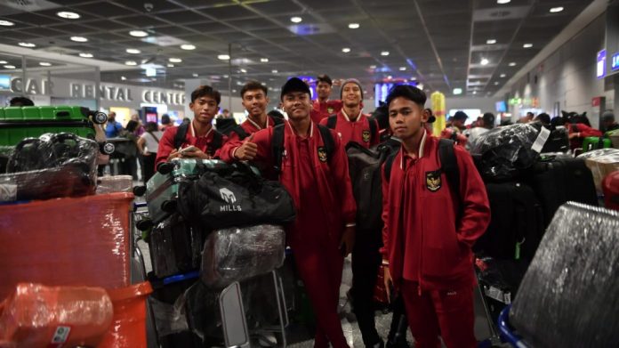 Tim U-17 Indonesia tiba di Jerman