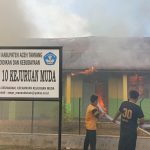 SMP di Aceh Tamiang terbakar, tiga ruang belajar dan satu pustaka rusak berat