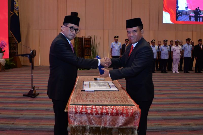 Marsdya TNI Kusworo resmi jabat Kepala Basarnas