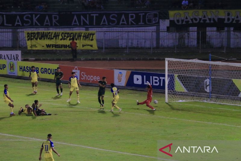 Barito Putera gagal menang di kandang sendiri saat jamu Persikabo