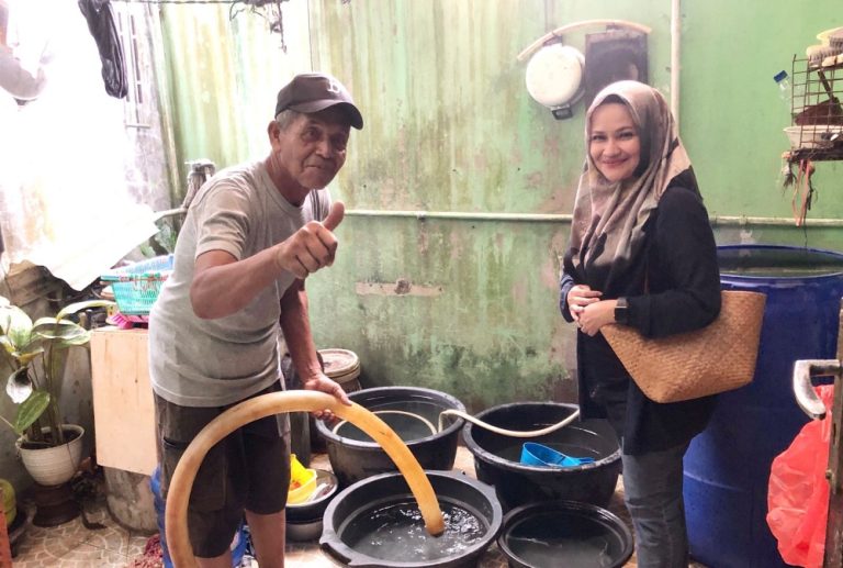 Warga Gampong Mulia keluhkan pelayanan air bersih, Erika Mulyani : PDAM harus beri solusi