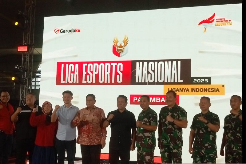 Liga Esport Nasional 2023 secara resmi digelar di Palembang, total hadiah Rp3,2 miliar