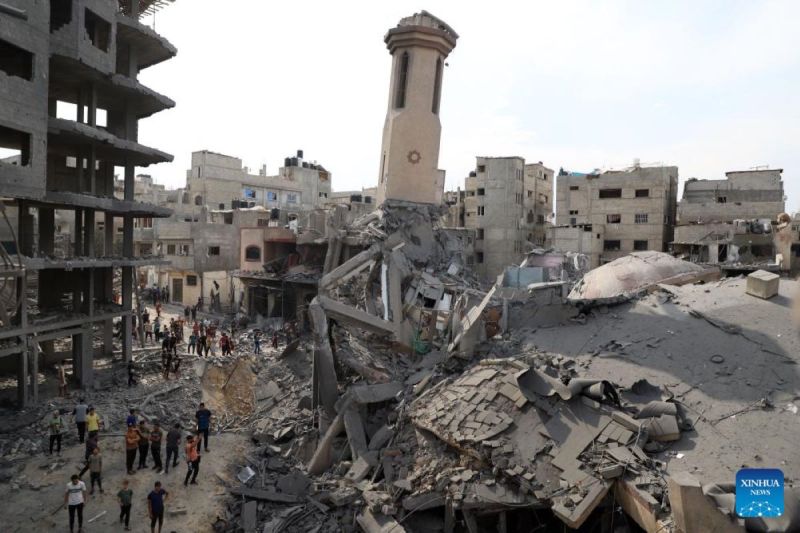 47 masjid dan 3 geraja hancur akibat serangan udara Israel di Gaza