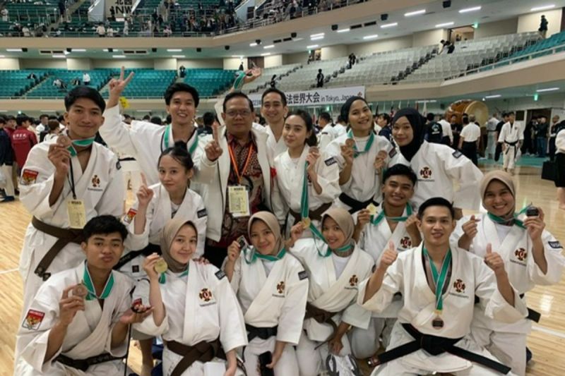 Indonesia raih juara dua di laga internasional Kempo di Jepang