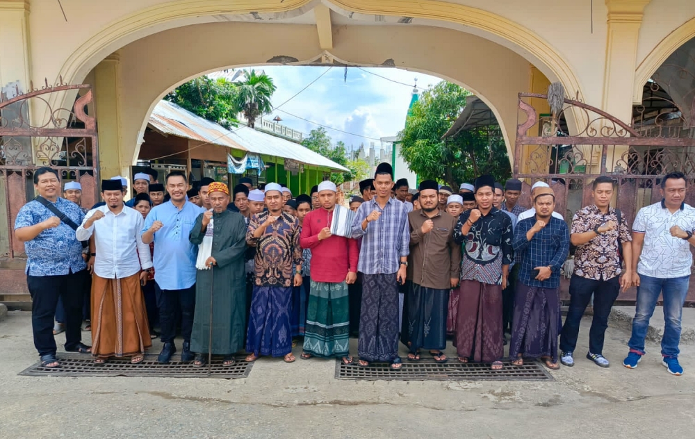 Santri Dayah Al Islah Al Aziziyah Banda Aceh deklarasi Pemilu 2024 damai