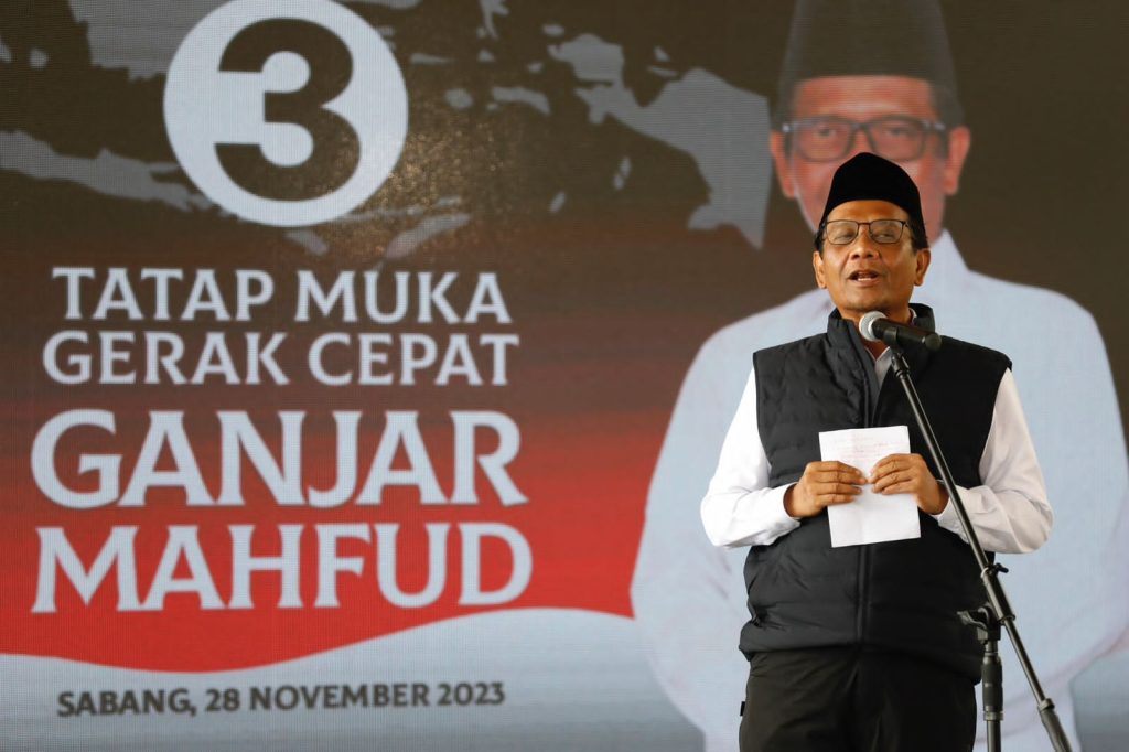 Mahfud MD kampanye ke Jawa Timur