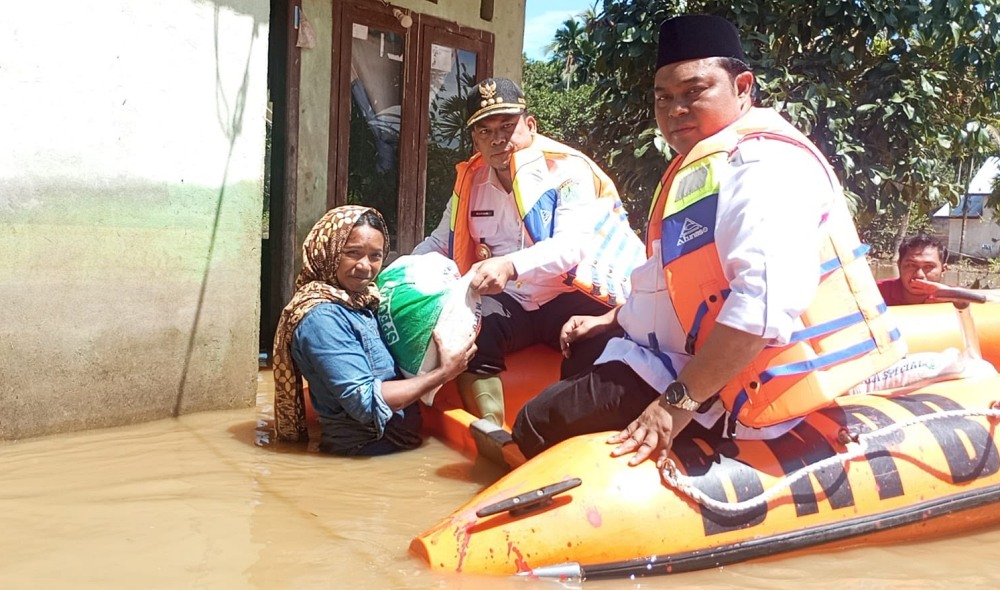 Bupati Aceh Jaya tetapkan status darurat bencana banjir
