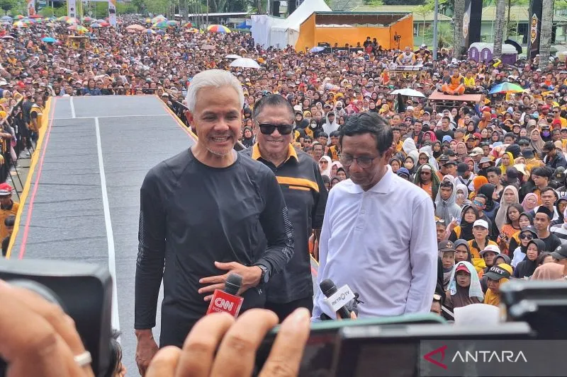 Ganjar Pranowo hari ini kampanye di NTT