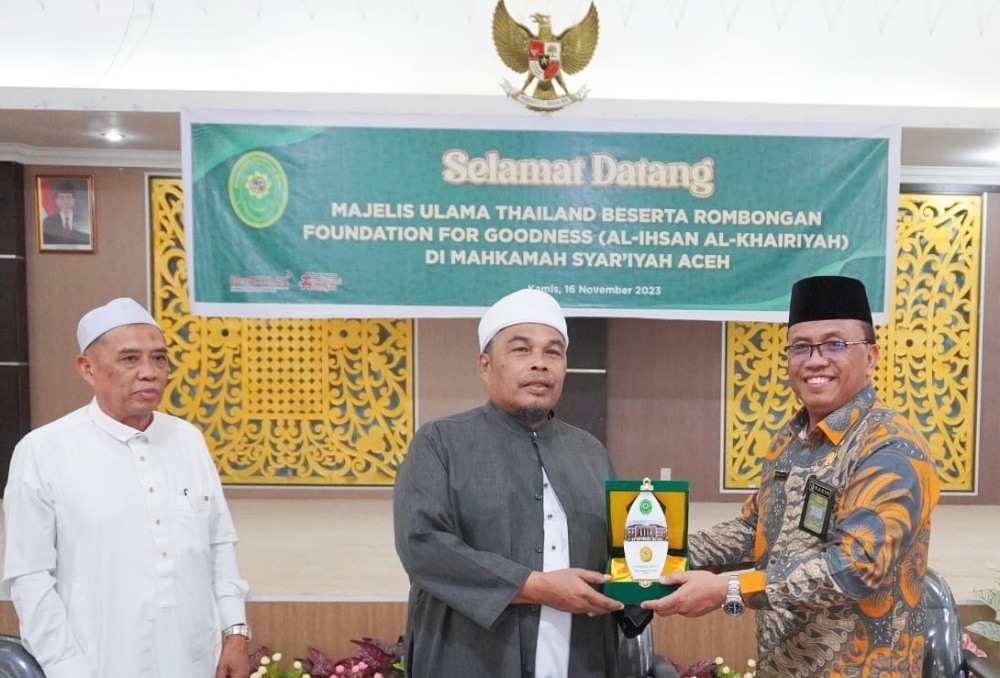 Studi pelaksanaan syariat Islam, Ulama Thailand kunjungi Mahkamah Syar’iyah Aceh
