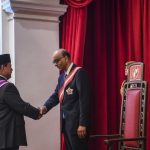 Presiden Singapura beri penghargaan militer kepada Prabowo Subianto