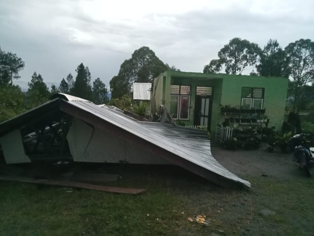 13 rumah di Bener Meriah hancur dihantam puting beliung 