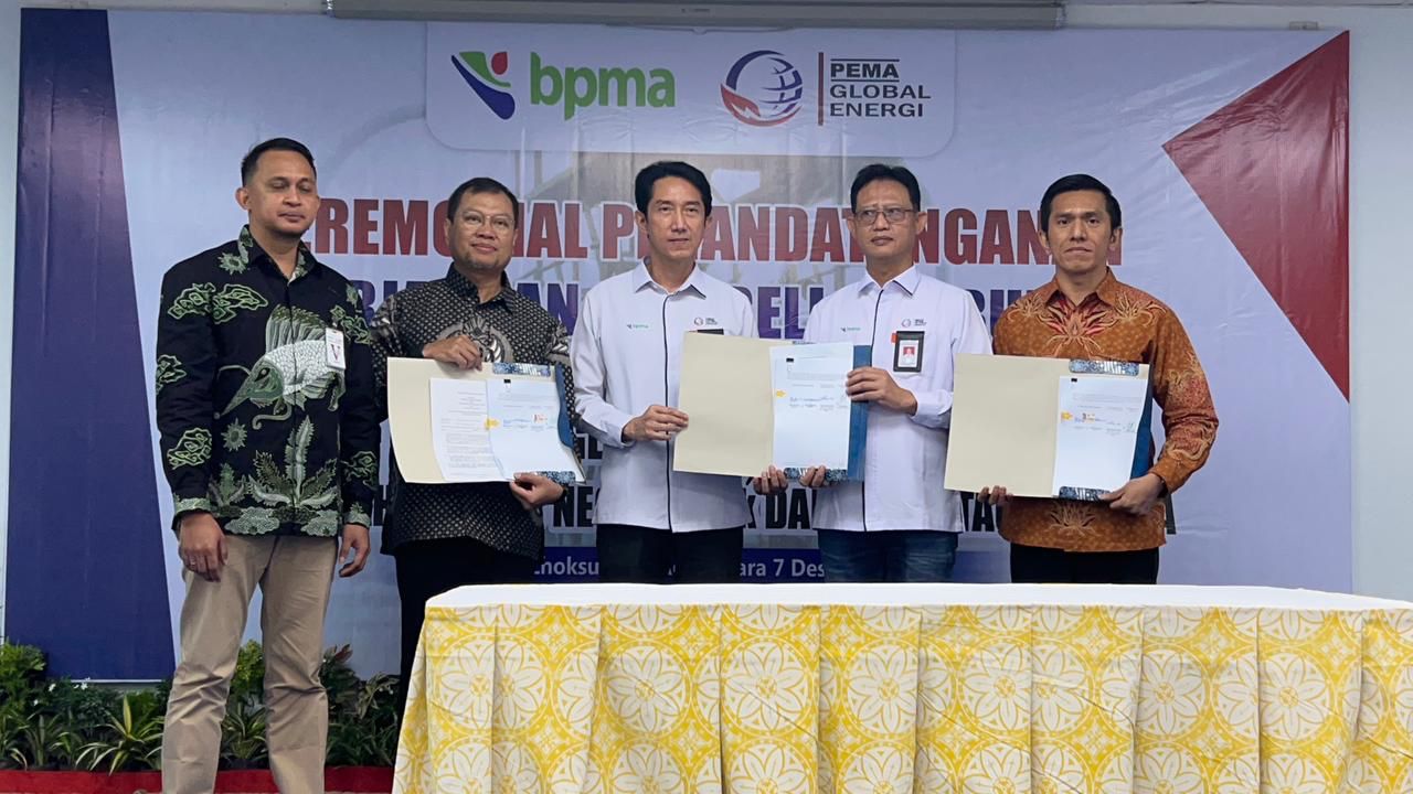 PGN, PTGN dan PGE teken PJBG 45 BBTUD untuk PIM dan industri di Aceh dan Sumut