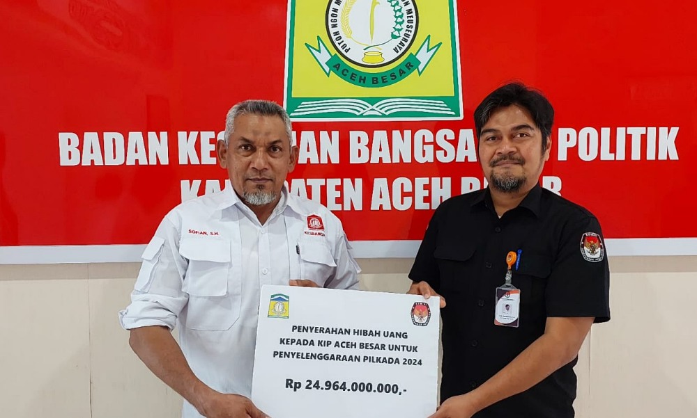 Pemkab salurkan dana hibah Rp24,9 miliar ke KIP Aceh Besar