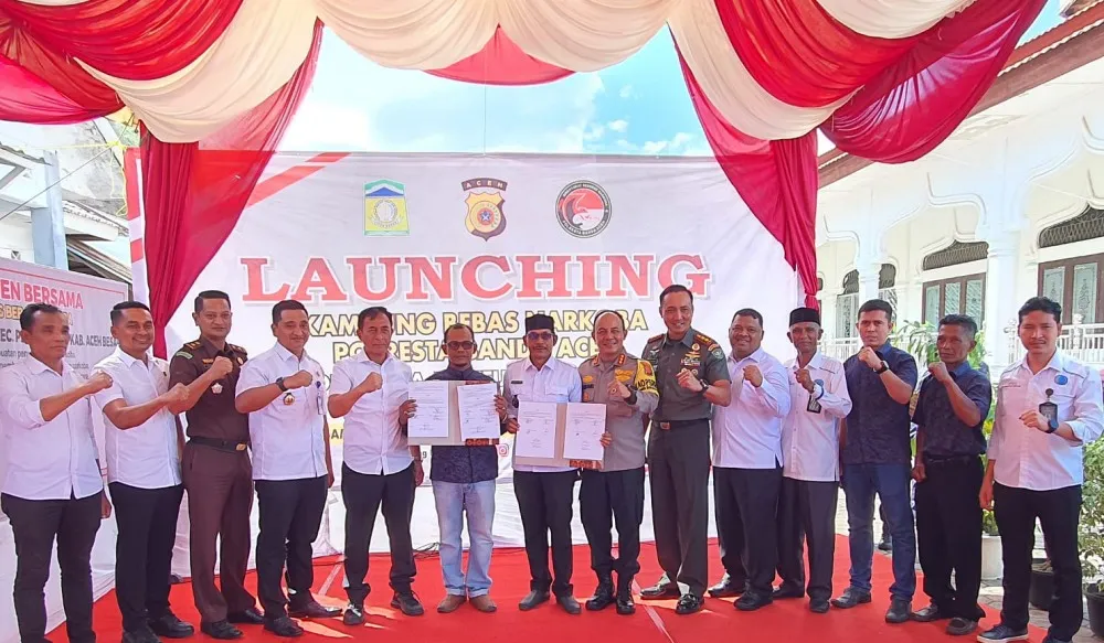 Gampong Rima Janeu ditetapkan kawasan bebas narkoba