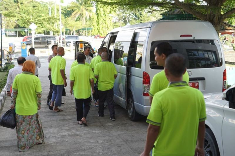 RSJ Tampan Pekan Baru pulangkan satu pasien ke Aceh